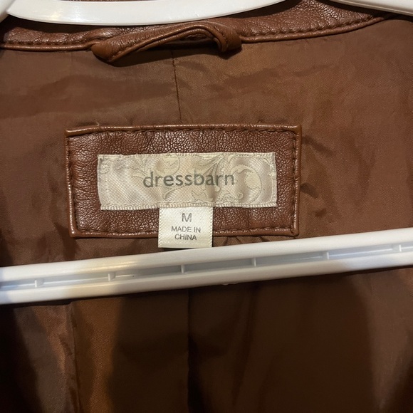 Vintage vegan leather jacket - Picture 3 of 4